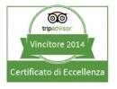certificato eccellenza tripadvisor 2014